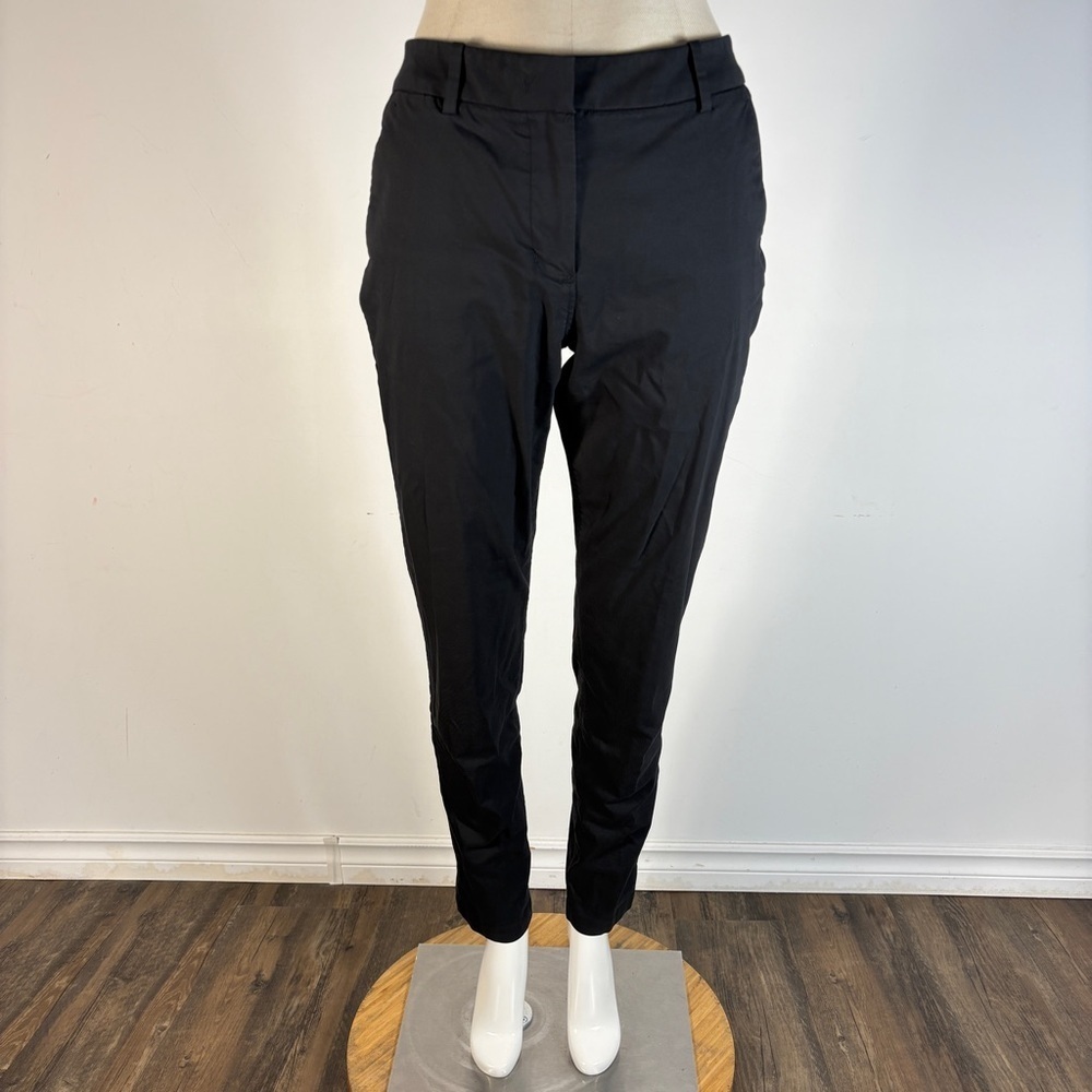 Kit and Ace Black Navigator Pants | Women's Size 6 | Slim Fit Stretch Trousers